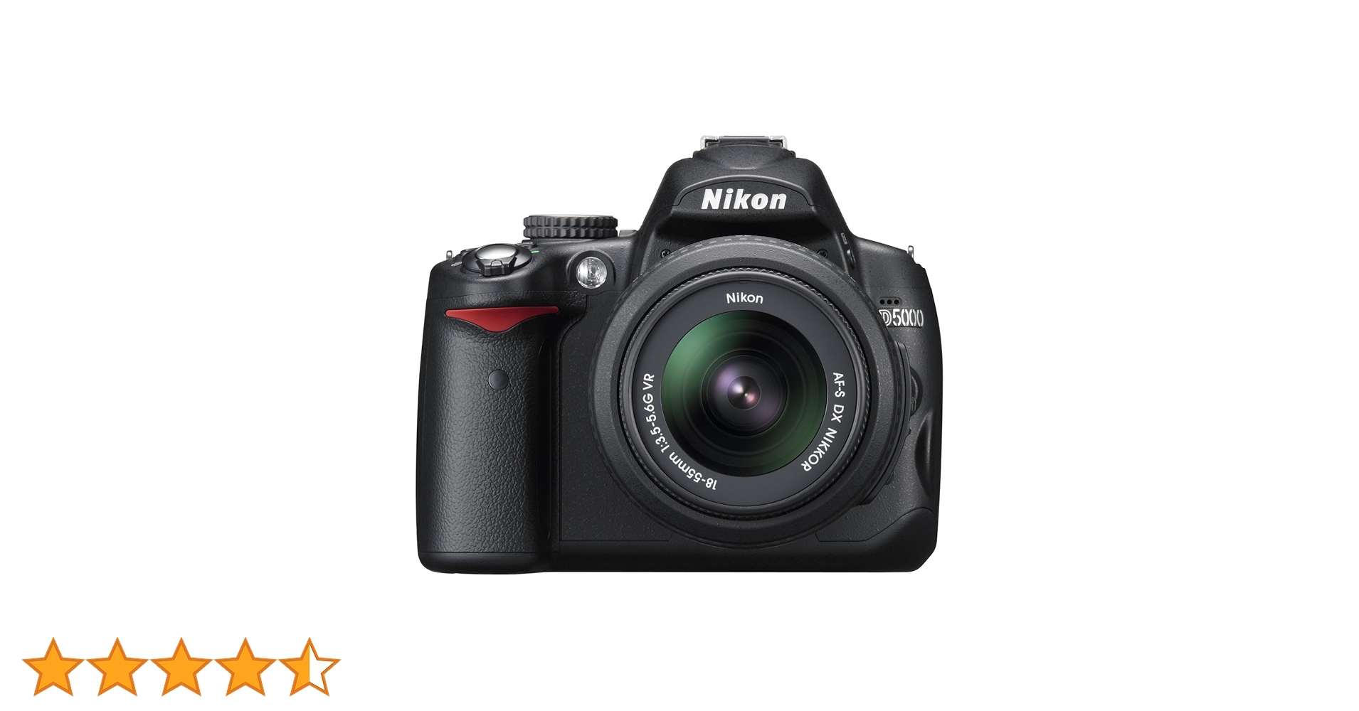 Amazon Canada: Nikon D5000 12.3 MP DX Digital SLR Camera